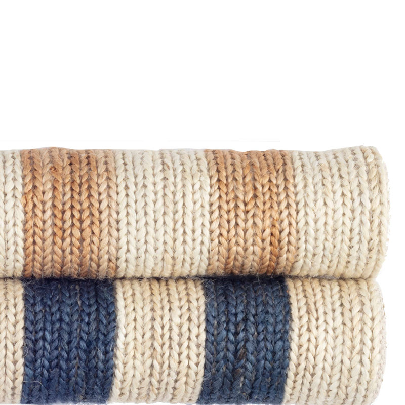 Ipswich Handmade Tan/Ivory Rug Birch Lane